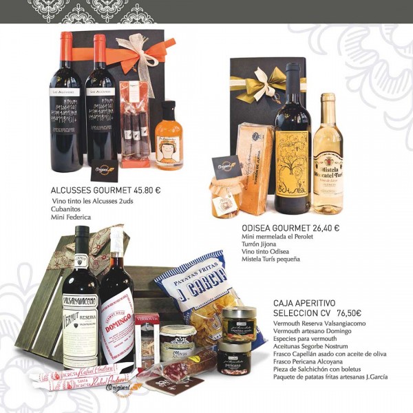 Catálogo de regalos con productos valencianos elaborados por Original CV. ¡Regala productos autóctonos de la Comunidad Valenciana!