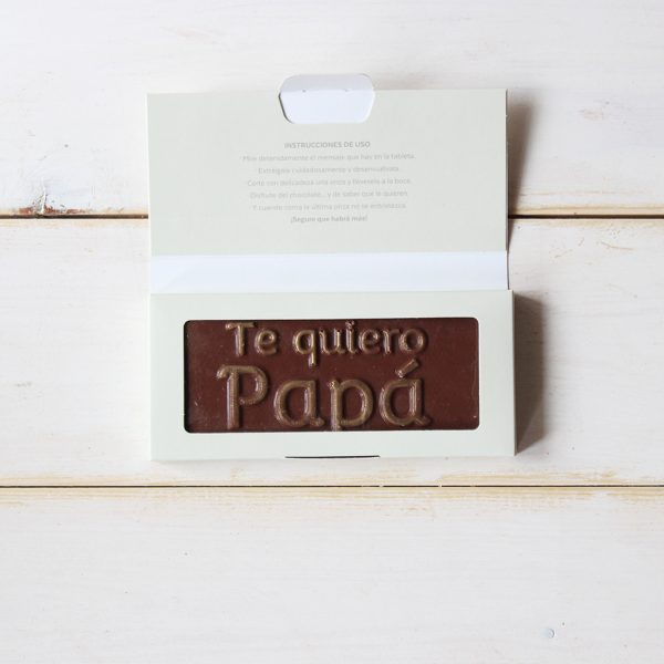 Chocolate Utopick "Te Quiero Papá"