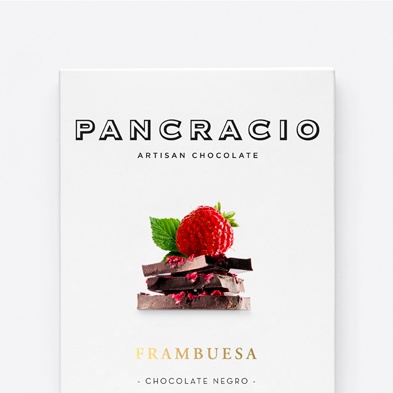 Chocolate Negro y Frambuesa Pancracio