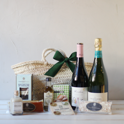 Capazo Regalo Mandarina Gourmet