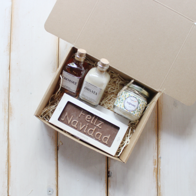 Mini Caja Regalo Feliz Navidad