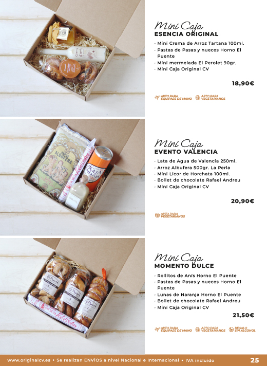 Mini Caja Regalo Desayuno Gourmet - Original CV Regalos originales