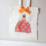 Bolsa de tela Falleras