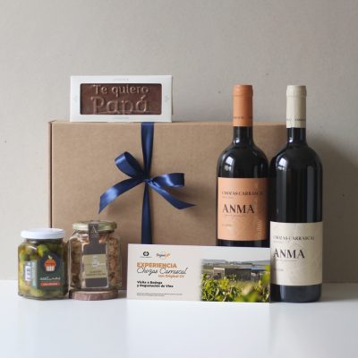 Pack Gourmet Día del Padre con Vino y Experiencia en Bodega