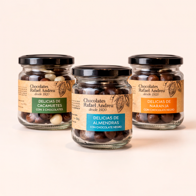 Botes de Bombones de Chocolate Rafael Andreu