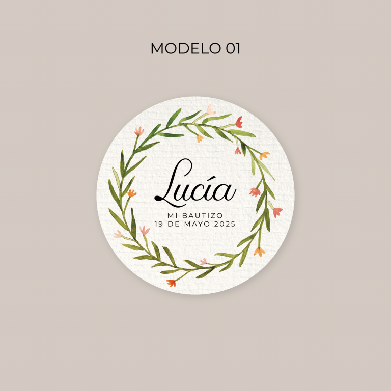 Etiqueta MOD 01